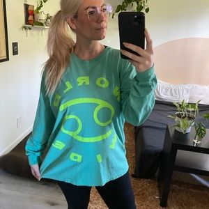 Rad Oversized 69 World Wide Long Sleeve Shirt